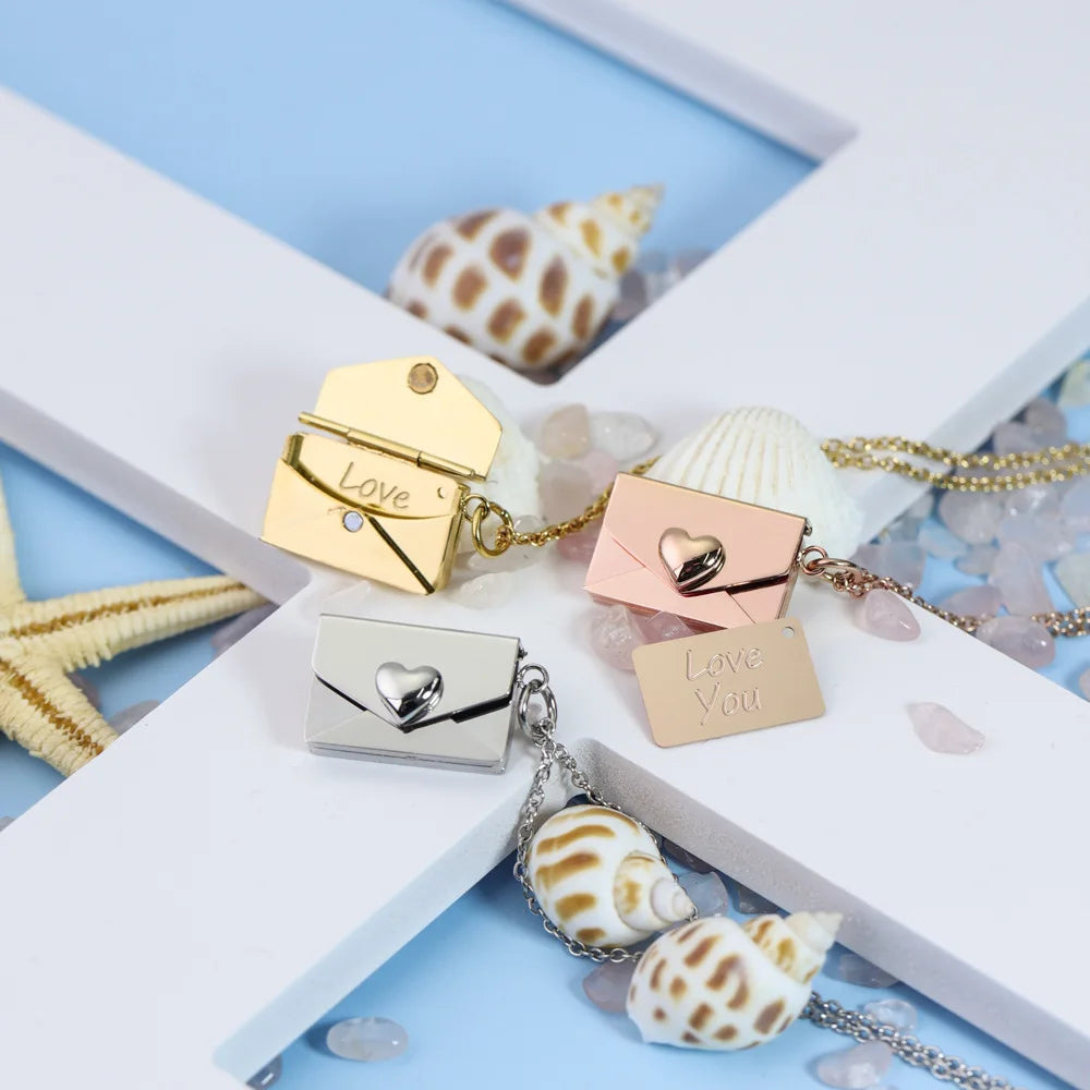 Love Letter Envelope Necklace